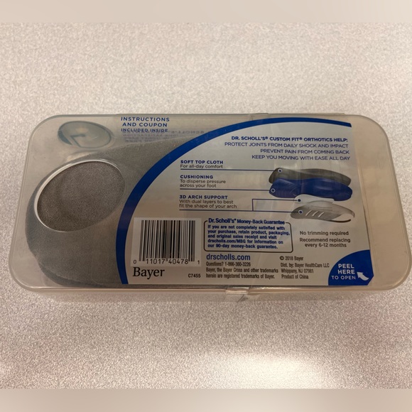 NWT Dr Scholl's Custom Fit Orthotic Inserts CF 320 - Picture 2 of 4